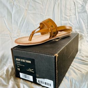 NWT Frye Avery Stud Thong Sandal